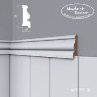 Молдинг для панелей m11-051-18 под покраску